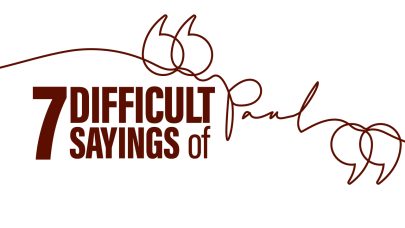 7 Sayings of Paul